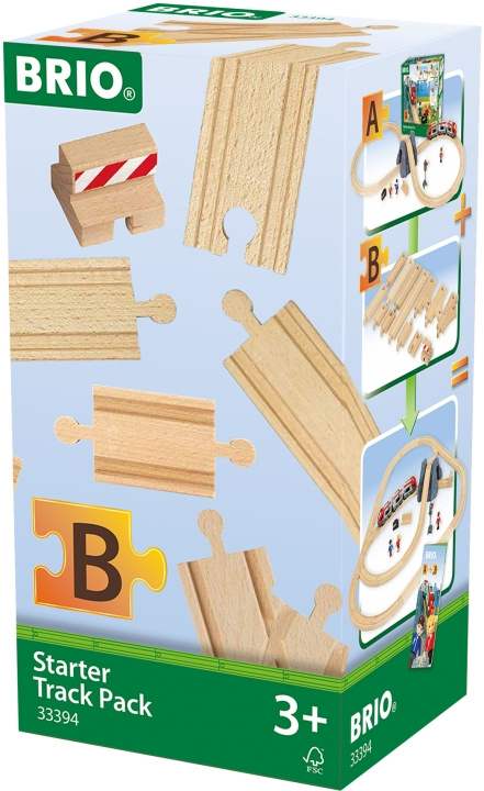 BRIO 33394 - Startset med skenor in the group TOYS, KIDS & BABY PRODUCTS / Toys / Building toys / Brio train tracks at TP E-commerce Nordic AB (C40399)