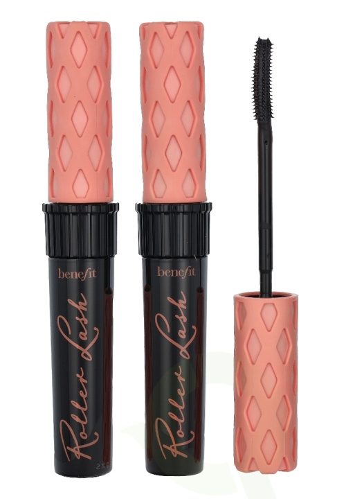 Benefit Ready To Roll Mascara Duo 17 gr 2x Roller Lash Mascara/Travel Set in the group BEAUTY & HEALTH / Makeup / Eyes & Eyebrows / Mascara at TP E-commerce Nordic AB (C40519)