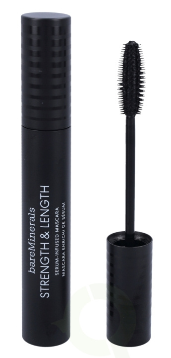 BareMinerals Strenght & Lenght Serum-Infused Mascara 8 ml Black in the group BEAUTY & HEALTH / Makeup / Eyes & Eyebrows / Mascara at TP E-commerce Nordic AB (C40524)
