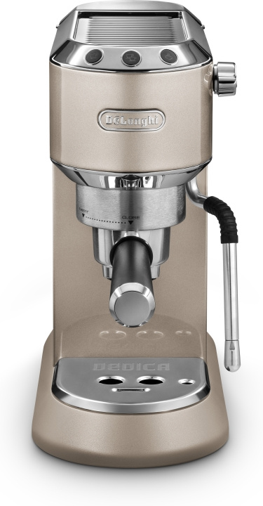 DeLonghi De\'Longhi EC885.BG Dedica Arte -espressokeitin, beigen kulta in the group HOME, HOUSEHOLD & GARDEN / Household appliances / Coffee makers and accessories / Espresso Machines at TP E-commerce Nordic AB (C40915)