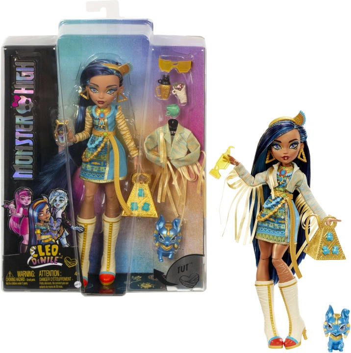 Monster High Core Cleo De Nile -muotinukke in the group TOYS, KIDS & BABY PRODUCTS / Toys / Docks & Accessories at TP E-commerce Nordic AB (C40935)