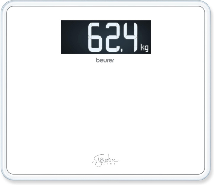 Beurer GS410 -henkilövaaka, valkoinen in the group BEAUTY & HEALTH / Health care / Bathroom scales at TP E-commerce Nordic AB (C40941)