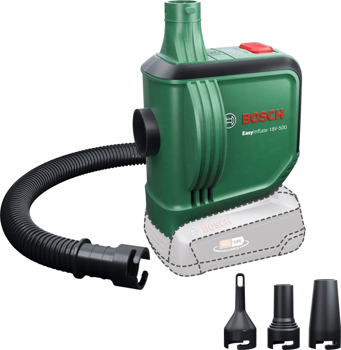 Bosch Power Tools Bosch EasyInflate 18V-500 akkupumppu, solo in the group HOME, HOUSEHOLD & GARDEN / Tools / Other power tools at TP E-commerce Nordic AB (C40965)