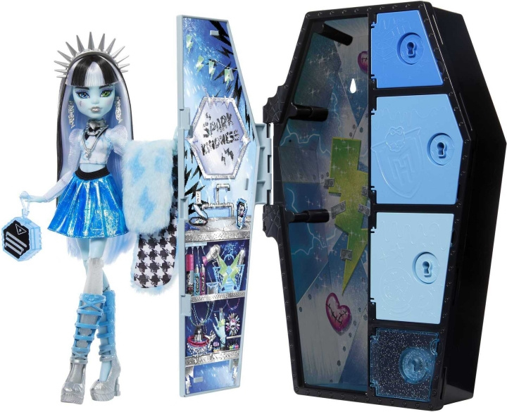 Monster High - Skulltimate Secrets: Fearidescent edition Frankie Stein - muotinukke in the group TOYS, KIDS & BABY PRODUCTS / Toys / Docks & Accessories at TP E-commerce Nordic AB (C40971)