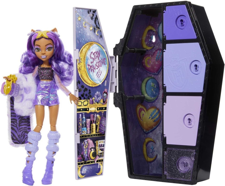 Monster High - Skulltimate Secrets: Fearidescent edition Clawdeen Wolf - muotinukke in the group TOYS, KIDS & BABY PRODUCTS / Toys / Docks & Accessories at TP E-commerce Nordic AB (C40974)