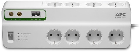 APC by Schneider Electric APC PMF83VT-GR -ylijännitesuoja in the group HOME, HOUSEHOLD & GARDEN / Electricity & Lighting / electrical installation / Surge protection at TP E-commerce Nordic AB (C41002)