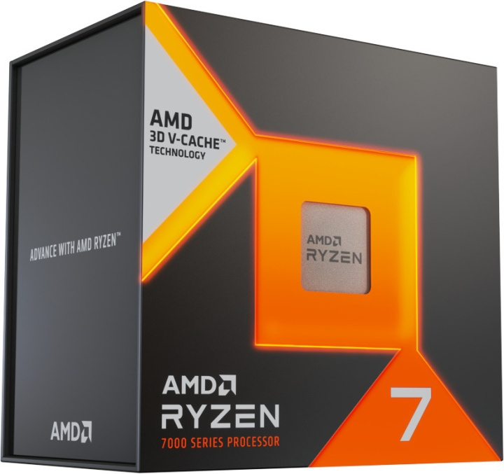 AMD Ryzen 7 7800X3D -prosessori AM5 -kantaan in the group COMPUTERS & PERIPHERALS / Computer components / processors at TP E-commerce Nordic AB (C41108)