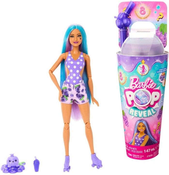 Barbie Pop Reveal Grape Fizz - muotinukke in the group TOYS, KIDS & BABY PRODUCTS / Toys / Docks & Accessories at TP E-commerce Nordic AB (C41120)