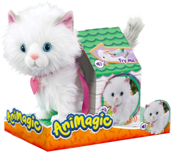 Animagic Mimi - interaktiivinen kissanpentu in the group TOYS, KIDS & BABY PRODUCTS / Baby toys / stuffed animals at TP E-commerce Nordic AB (C41122)