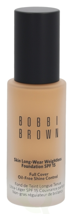 Bobbi Brown Skin Long-Wear Weightless Foundation SPF15 30 ml W-056 Warm Natural in the group BEAUTY & HEALTH / Makeup / Facial makeup / Foundation at TP E-commerce Nordic AB (C41268)