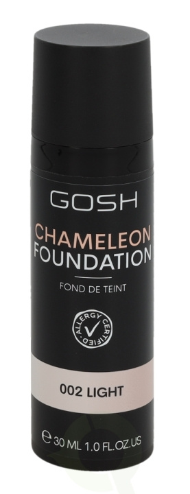 Gosh Chameleon Foundation 30 ml #002 Light in the group BEAUTY & HEALTH / Makeup / Facial makeup / Foundation at TP E-commerce Nordic AB (C41493)