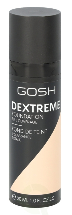 Gosh Dextreme Full Coverage Foundation 30 ml 002 Ivory in the group BEAUTY & HEALTH / Makeup / Facial makeup / Foundation at TP E-commerce Nordic AB (C41496)