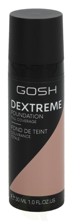 Gosh Dextreme Full Coverage Foundation 30 ml 004 Natural in the group BEAUTY & HEALTH / Makeup / Facial makeup / Foundation at TP E-commerce Nordic AB (C41497)