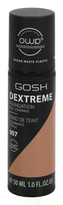 Gosh Dextreme Full Coverage Foundation 30 ml 007 Tawny in the group BEAUTY & HEALTH / Makeup / Facial makeup / Foundation at TP E-commerce Nordic AB (C41500)