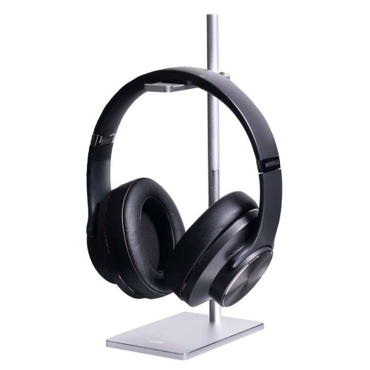 Desire2 Headphone Desk Stand Aluminium Silver in the group HOME ELECTRONICS / Audio & Picture / Headphones & Accessories / Accessories at TP E-commerce Nordic AB (C41983)