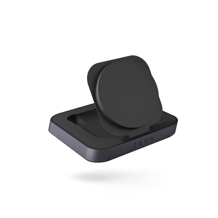 Zens Magnetic Nightstand Charger Qi 15W Apple Fast Charge in the group SMARTPHONE & TABLETS / Chargers & Cables / Wireless Qi chargers at TP E-commerce Nordic AB (C41984)