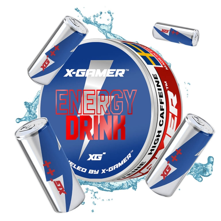 X-GAMER Pouch Energy Energy Drink in the group COMPUTERS & PERIPHERALS / GAMING / Energydrinks for gamers at TP E-commerce Nordic AB (C41999)