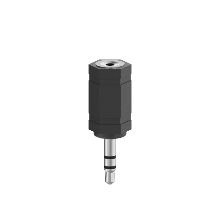Hama Adapter Audio 3.5mm-2.5mm Hane-Hona Stereo Svart in the group HOME ELECTRONICS / Cables & Adapters / Audio analog / Adapters at TP E-commerce Nordic AB (C42076)