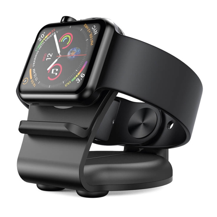 Desire2 Restore Charging Stand For Apple Watch Black in the group SMARTPHONE & TABLETS / Excercise, home & leisure / Apple Watch & Accessories / Accessories at TP E-commerce Nordic AB (C42096)
