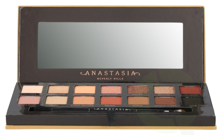 Anastasia Beverly Hills Soft Glam Eyeshadow Palette 10.3 gr 14x0,74gr/Duo Shadow Brush in the group BEAUTY & HEALTH / Makeup / Eyes & Eyebrows / Eye shadows at TP E-commerce Nordic AB (C42197)