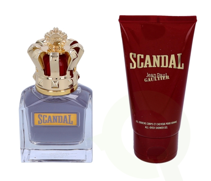 J.P. Gaultier Scandal Pour Homme Giftset 125 ml Edt Spray 50ml/Shower Gel 75ml in the group BEAUTY & HEALTH / Gift sets / Gift sets for him at TP E-commerce Nordic AB (C42320)