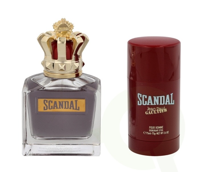 J.P. Gaultier Scandal For Him Giftset 175 ml Edt Spray 100ml/Deo Stick 75gr in the group BEAUTY & HEALTH / Gift sets / Gift sets for him at TP E-commerce Nordic AB (C42321)
