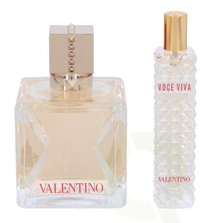 Valentino Voce Viva Giftset 115 ml, Edp Spray 100ml/ Edp Spray 15ml in the group BEAUTY & HEALTH / Gift sets / Gift sets for her at TP E-commerce Nordic AB (C42350)
