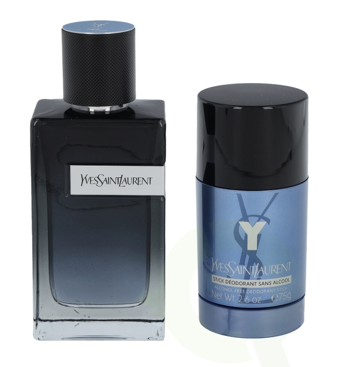 Yves Saint Laurent YSL Y For Men Giftset 175 ml, Edp Spray 100ml/Deo Stick 75gr in the group BEAUTY & HEALTH / Gift sets / Gift sets for him at TP E-commerce Nordic AB (C42374)