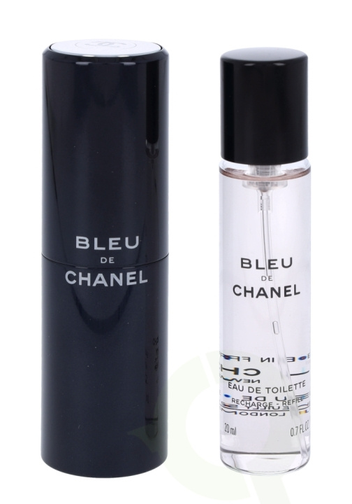 Chanel Bleu De Chanel Pour Homme Giftset 60 ml, Edt Spray 20ml/2x Edt Spray Refill 20ml - Travel Sprays in the group BEAUTY & HEALTH / Gift sets / Gift sets for him at TP E-commerce Nordic AB (C42433)