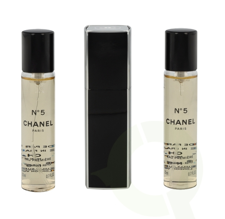 Chanel No 5 Eau Premiere Giftset 60 ml, 2x Edp Spray Refill 20Ml/1x Edp Spray 20Ml/Purse and Spray in the group BEAUTY & HEALTH / Gift sets / Gift sets for her at TP E-commerce Nordic AB (C42446)