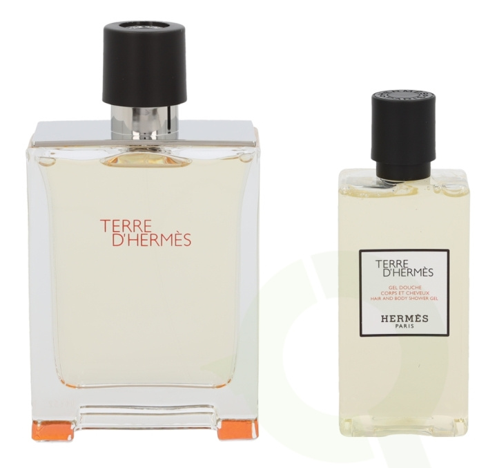 Hermes Terre D\'Hermes Giftset 180 ml Edt Spray 100ml/Hair & Body Shower Gel 80ml in the group BEAUTY & HEALTH / Gift sets / Gift sets for him at TP E-commerce Nordic AB (C42487)