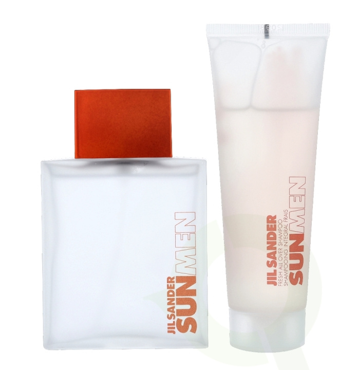 Jil Sander Sun Men Giftset 150 ml Edt Spray 75ml/Fresh All-Over Shampoo 75ml in the group BEAUTY & HEALTH / Gift sets / Gift sets for him at TP E-commerce Nordic AB (C42499)