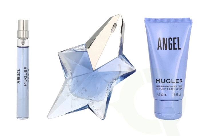 Thierry Mugler Angel Giftset 110 ml, Edp Spray 50ml/Body Lotion 50ml/Edp 10ml in the group BEAUTY & HEALTH / Gift sets / Gift sets for her at TP E-commerce Nordic AB (C42566)