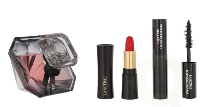 Lancome Tresor La Nuit Giftset 55.6 ml Edp Spray 50ml/Hypnose Drama Mascara 4ml/L\'absolu Rouge Drama Matte Mini Lipstick 1,6gr in the group BEAUTY & HEALTH / Gift sets / Gift sets for her at TP E-commerce Nordic AB (C42576)