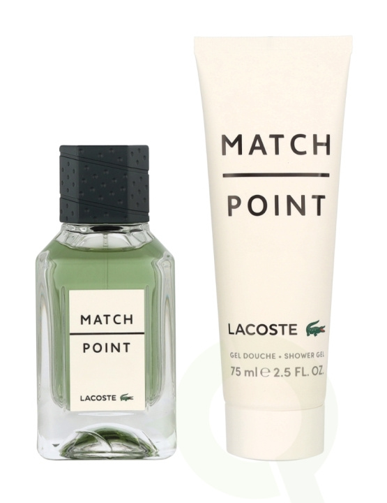 Lacoste Match Point Giftset 125 gr Edt Sray 50ml/Shower Gel 75ml in the group BEAUTY & HEALTH / Gift sets / Gift sets for him at TP E-commerce Nordic AB (C42577)