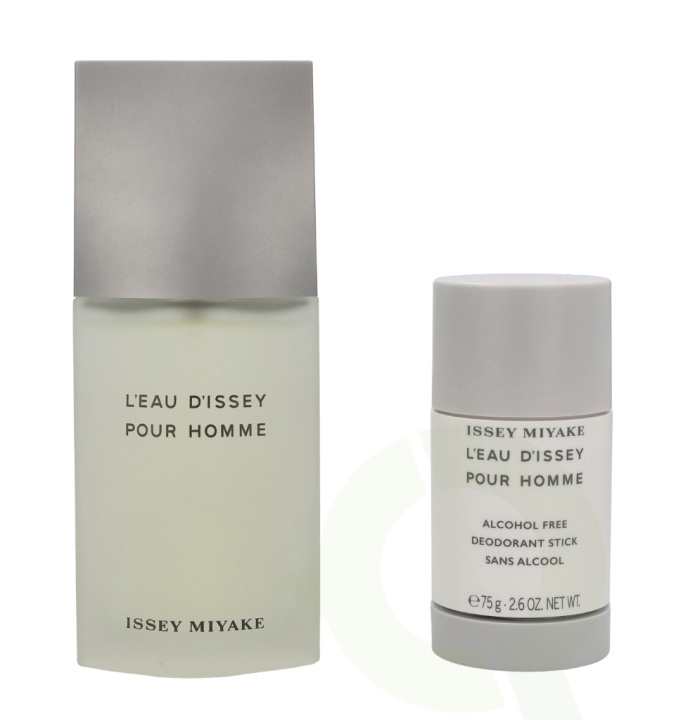 Issey Miyake L\'Eau D\'Issey Pour Homme Giftset 150 ml Edt Spray 75ml/Deostick 75ml in the group BEAUTY & HEALTH / Gift sets / Gift sets for him at TP E-commerce Nordic AB (C42582)