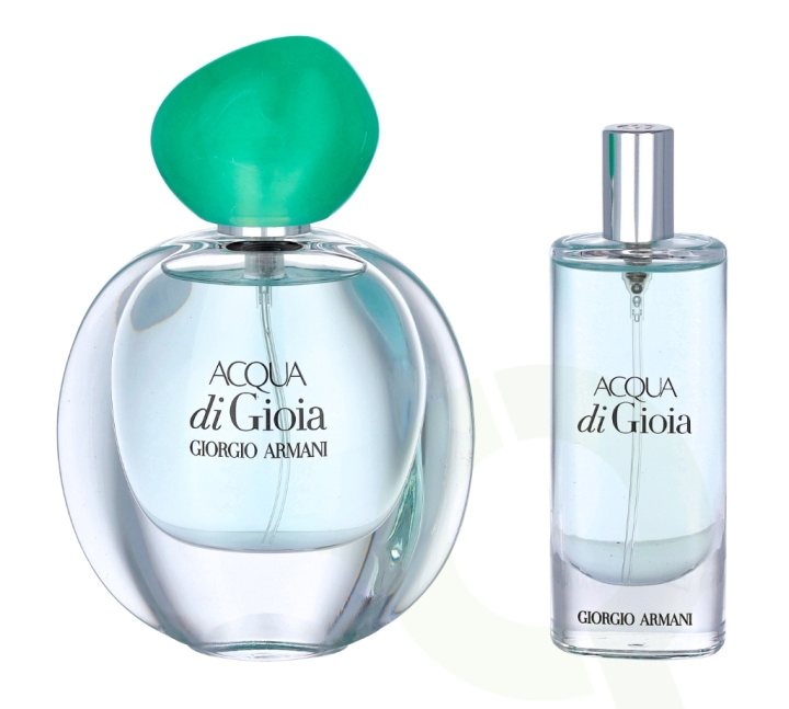 Armani Acqua Di Gioia Giftset 45 ml, Edp Spray 30ml/Edp Spray 15ml in the group BEAUTY & HEALTH / Gift sets / Gift sets for her at TP E-commerce Nordic AB (C42585)