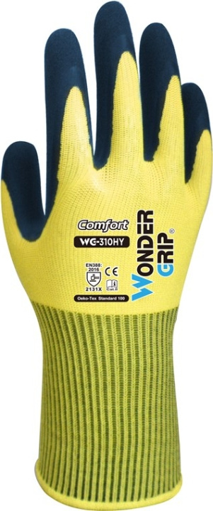 Wonder Grip WG-310HY Gardening and landscaping, Construction site, Agriculture, Waste industry, Logistics & transport, XXL/11 in the group HOME, HOUSEHOLD & GARDEN / Tools / Work gloves at TP E-commerce Nordic AB (C42793)