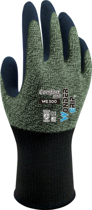 Wonder Grip WG-300 Gardening and landscaping, Construction site, Agriculture, Waste industry, Logistics & transport, M/8 in the group HOME, HOUSEHOLD & GARDEN / Tools / Work gloves at TP E-commerce Nordic AB (C42809)