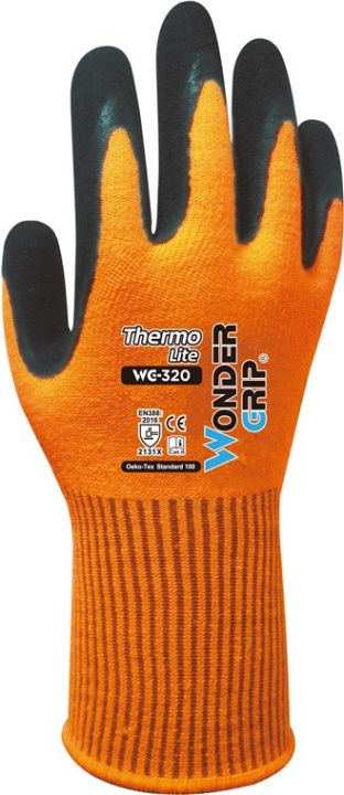 Wonder Grip WG-320 Construction site, Agriculture, Waste industry, Refrigerated transport, Winter services, M/8 in the group HOME, HOUSEHOLD & GARDEN / Tools / Work gloves at TP E-commerce Nordic AB (C42848)