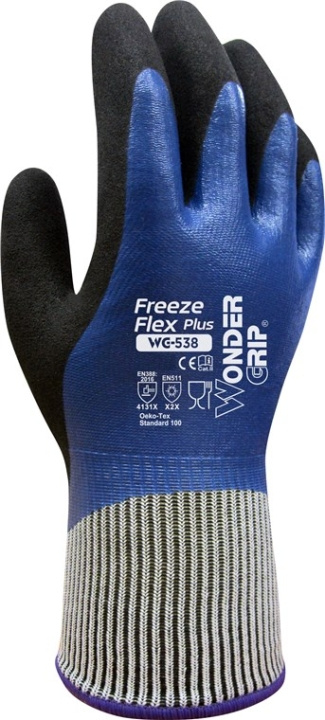 Wonder Grip WG-538 Construction site, Agriculture, Waste industry, Refrigerated transport, Winter services, M/8 in the group HOME, HOUSEHOLD & GARDEN / Tools / Work gloves at TP E-commerce Nordic AB (C42852)
