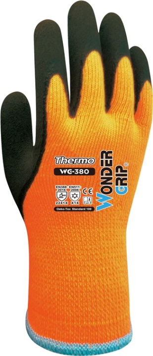 Wonder Grip WG-380 Construction site, Agriculture, Waste industry, Refrigerated transport, Winter services, M/8 in the group HOME, HOUSEHOLD & GARDEN / Tools / Work gloves at TP E-commerce Nordic AB (C42856)