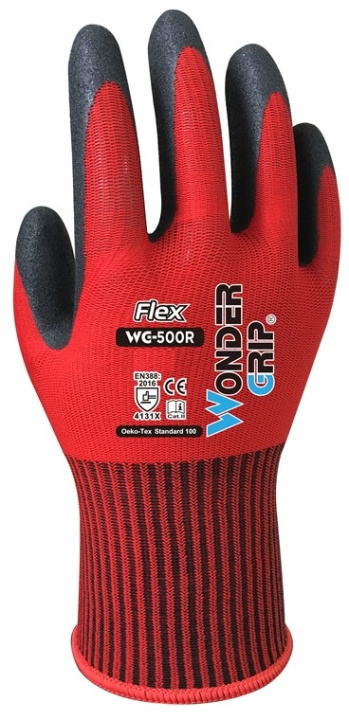 Wonder Grip WG-500R Car repair shop, Aerospace, Industrial maintenance, Assembly, Construction site, S/7 in the group HOME, HOUSEHOLD & GARDEN / Tools / Work gloves at TP E-commerce Nordic AB (C42959)