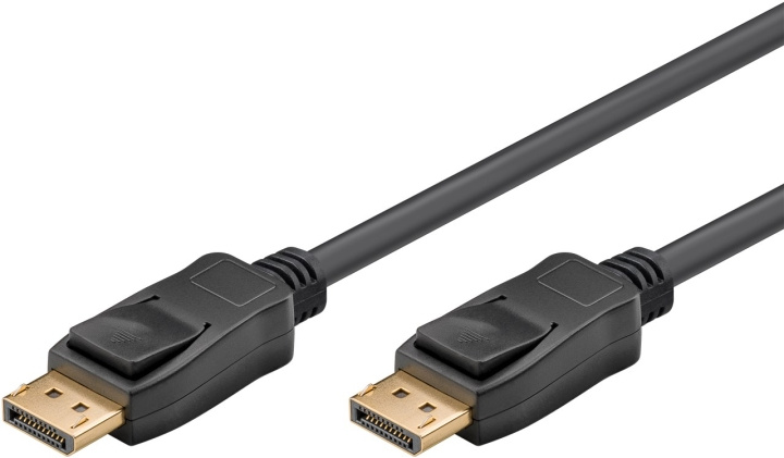 Goobay DisplayPort™ Connector Cable 1.2 VESA, gold-plated DisplayPort™ male > DisplayPort™ male, 2 m in the group COMPUTERS & PERIPHERALS / Computer cables / DisplayPort / Cables at TP E-commerce Nordic AB (C43177)