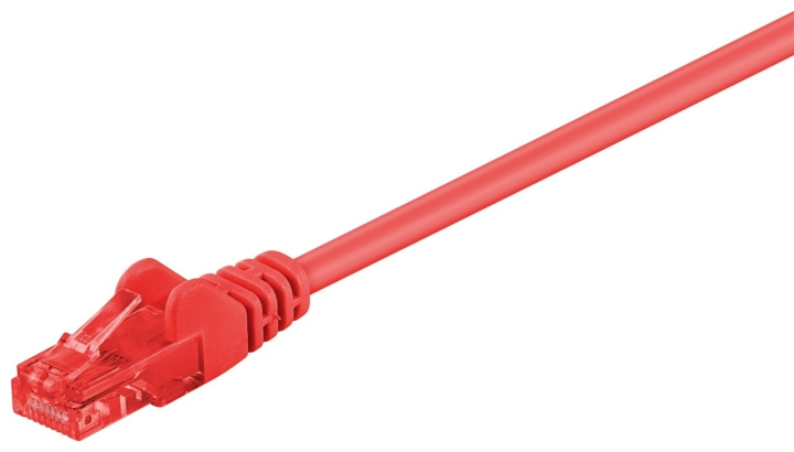 Goobay CAT 6 Patch Cable, U/UTP, red copper-clad aluminium wire (CCA), 20 m in the group COMPUTERS & PERIPHERALS / Computer cables / Network cables / Cat6 at TP E-commerce Nordic AB (C43250)