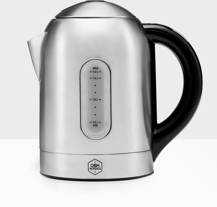 OBH Nordica 6494 Color Burst Steel -vedenkeitin in the group HOME, HOUSEHOLD & GARDEN / Household appliances / Water & Juice / Kettles at TP E-commerce Nordic AB (C43739)