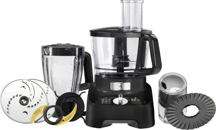OBH Nordica Double Force Pro Manual -monitoimikone, musta in the group HOME, HOUSEHOLD & GARDEN / Household appliances / Food processor & Kitchen appliances / Kitchen appliances & Accessories at TP E-commerce Nordic AB (C43755)