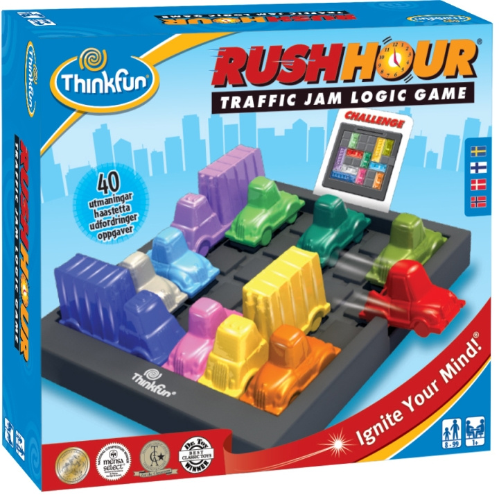 Think Fun Rush Hour brädspel in the group TOYS, KIDS & BABY PRODUCTS / Games / Board games at TP E-commerce Nordic AB (C43821)
