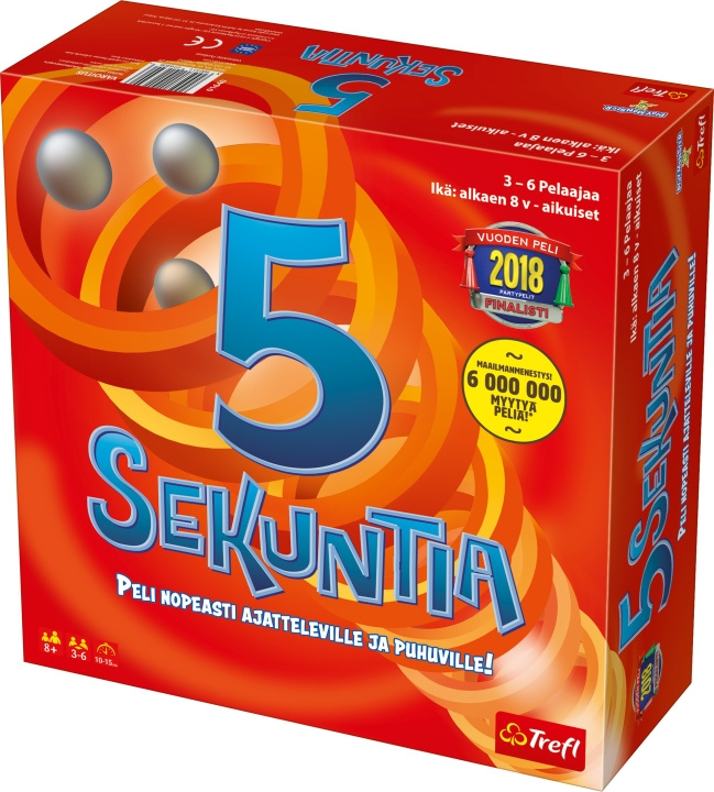 TREFL 5 sekunders brädspel in the group TOYS, KIDS & BABY PRODUCTS / Games / Board games at TP E-commerce Nordic AB (C43822)