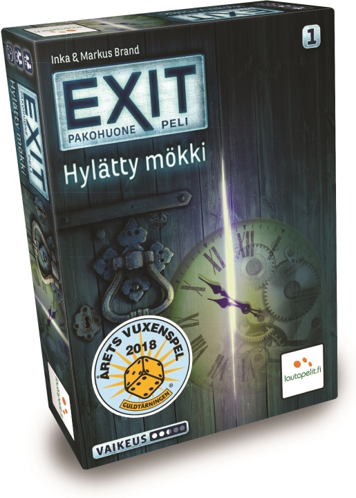 Exit: The Game Abandoned Cabin in the group TOYS, KIDS & BABY PRODUCTS / Toys / Board games / Family Games at TP E-commerce Nordic AB (C43855)